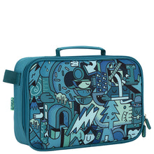Load image into Gallery viewer, Green MashUp Clip-On Lunchbox