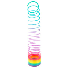 Load image into Gallery viewer, Jumbo Rainbow Slinky Springky