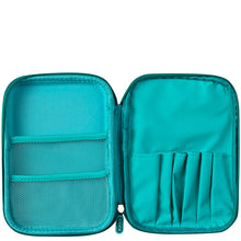 Load image into Gallery viewer, Green BuildIt Dbl Hardshell Pencil Case