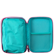 Load image into Gallery viewer, Pink Lucky Charm Dbl Hardshell Pencil Case