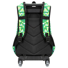 Load image into Gallery viewer, Pixel Build Removable Trolley Backpack