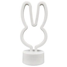 Load image into Gallery viewer, Neon Bunny Desk Light