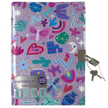 Load image into Gallery viewer, Cape Fiesta DIY PU Lockable Journal