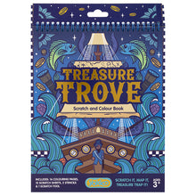Load image into Gallery viewer, Treasure Trove Scratch & Colouring Set