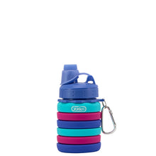 Load image into Gallery viewer, Pink & Purple Karoo Charm Silicone Bottle