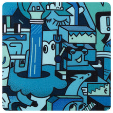 Load image into Gallery viewer, Green MashUp Backpack (Clip-On)