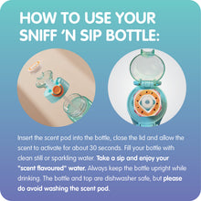 Load image into Gallery viewer, Aqua Burst Sniff 'n Sip Bottle