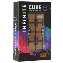 Load image into Gallery viewer, Gold Infinite Fidget Cube