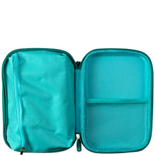 Load image into Gallery viewer, Green BuildIt Dbl Hardshell Pencil Case