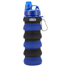Load image into Gallery viewer, Blue & Black Illi MashUp Silicone Bottle