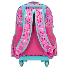 Load image into Gallery viewer, Pink Lucky Charm Large Trolley Backpack