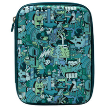 Load image into Gallery viewer, Green MashUp Tech Travel Case