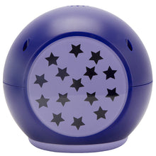 Load image into Gallery viewer, Purple Star Light Projection Alarm Clock