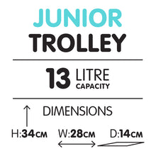Load image into Gallery viewer, Blue Illi MashUp Junior Trolley Backpack