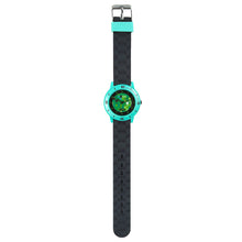 Load image into Gallery viewer, Black Pixel Build Silicone Analogue Watch