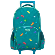 Load image into Gallery viewer, Green BuildIt Large Trolley Backpack