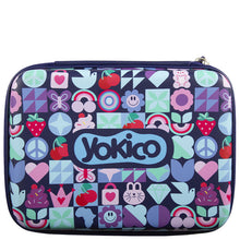 Load image into Gallery viewer, Purple Lucky Charm Tech Travel Case