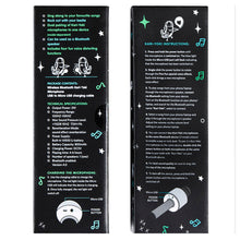 Load image into Gallery viewer, Butterfly Bluetooth Karaoke Microphone