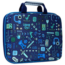 Load image into Gallery viewer, Blue Game On Tech Travel Case