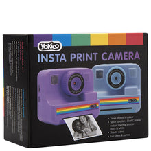 Load image into Gallery viewer, Blue Insta Print Camera