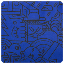 Load image into Gallery viewer, Blue Illi MashUp X-Large Pencil Case