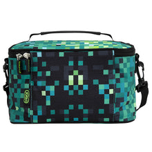 Load image into Gallery viewer, Pixel Build Toploader Lunchbox