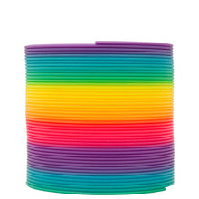 Load image into Gallery viewer, Jumbo Rainbow Slinky Springky