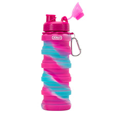 Load image into Gallery viewer, Pink Lucky Charm Foldable Silicone Bottle