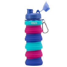 Load image into Gallery viewer, Pink & Purple Karoo Charm Silicone Bottle