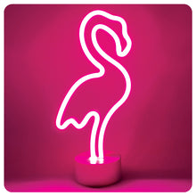 Load image into Gallery viewer, Neon Flamingo Desk Light