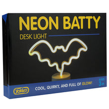 Load image into Gallery viewer, Neon Batty Desk Light