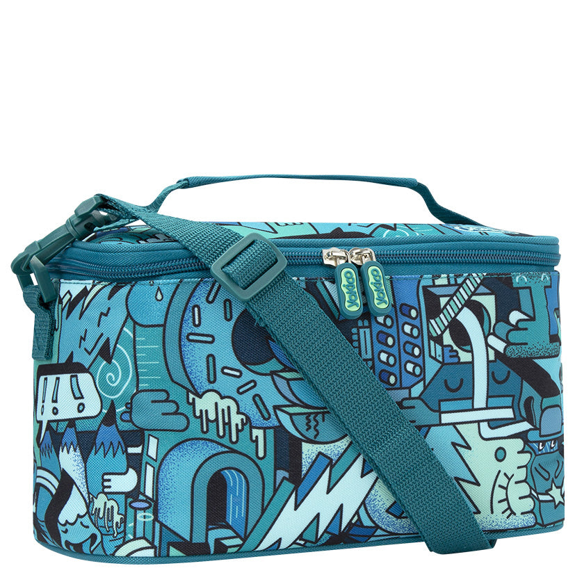 Green MashUp Toploader Lunchbox – Yokico