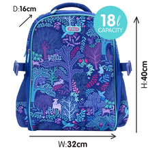 Load image into Gallery viewer, Purple Fantastical Forest Backpack (Clip-on)