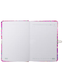 Load image into Gallery viewer, Pink Lucky Charm PU Lockable Journal
