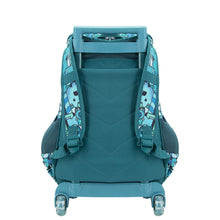 Load image into Gallery viewer, Green MashUp Removable Trolley Backpack