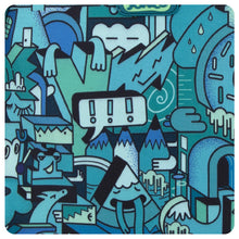 Load image into Gallery viewer, Green MashUp Trolley Backpack