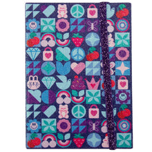 Load image into Gallery viewer, Purple Lucky Charm Paper Journal