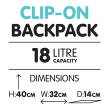 Load image into Gallery viewer, Swans Backpack (Clip-On)