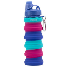 Load image into Gallery viewer, Pink & Purple Karoo Charm Silicone Bottle