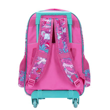 Load image into Gallery viewer, Pink Fantastical Forest Large Trolley Backpack