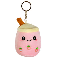 Load image into Gallery viewer, Plushy Milkshake Keychain