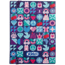 Load image into Gallery viewer, Purple Lucky Charm Paper Journal