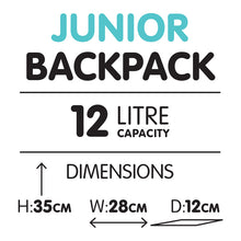 Load image into Gallery viewer, Blue Dino MashUp Junior Backpack