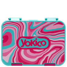 Load image into Gallery viewer, Pink Marley Swirl Bento Lunchbox