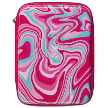 Load image into Gallery viewer, Pink Marley Swirl Tech Travel Case