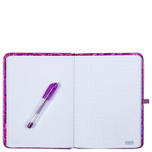 Load image into Gallery viewer, Pink Sparkle PU Gel Pen Pocket Journal