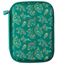 Load image into Gallery viewer, Neon Dino Dbl Hardshell Pencil Case