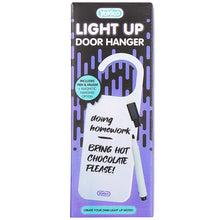 Load image into Gallery viewer, Purple Light Up Door Hanger