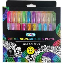 Load image into Gallery viewer, Scented Mini Gel Pens (20 pack)