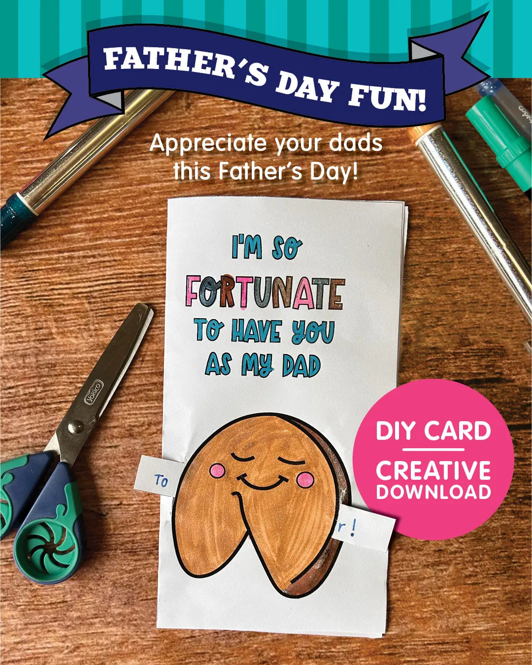 Father’s Day Card Creative Download